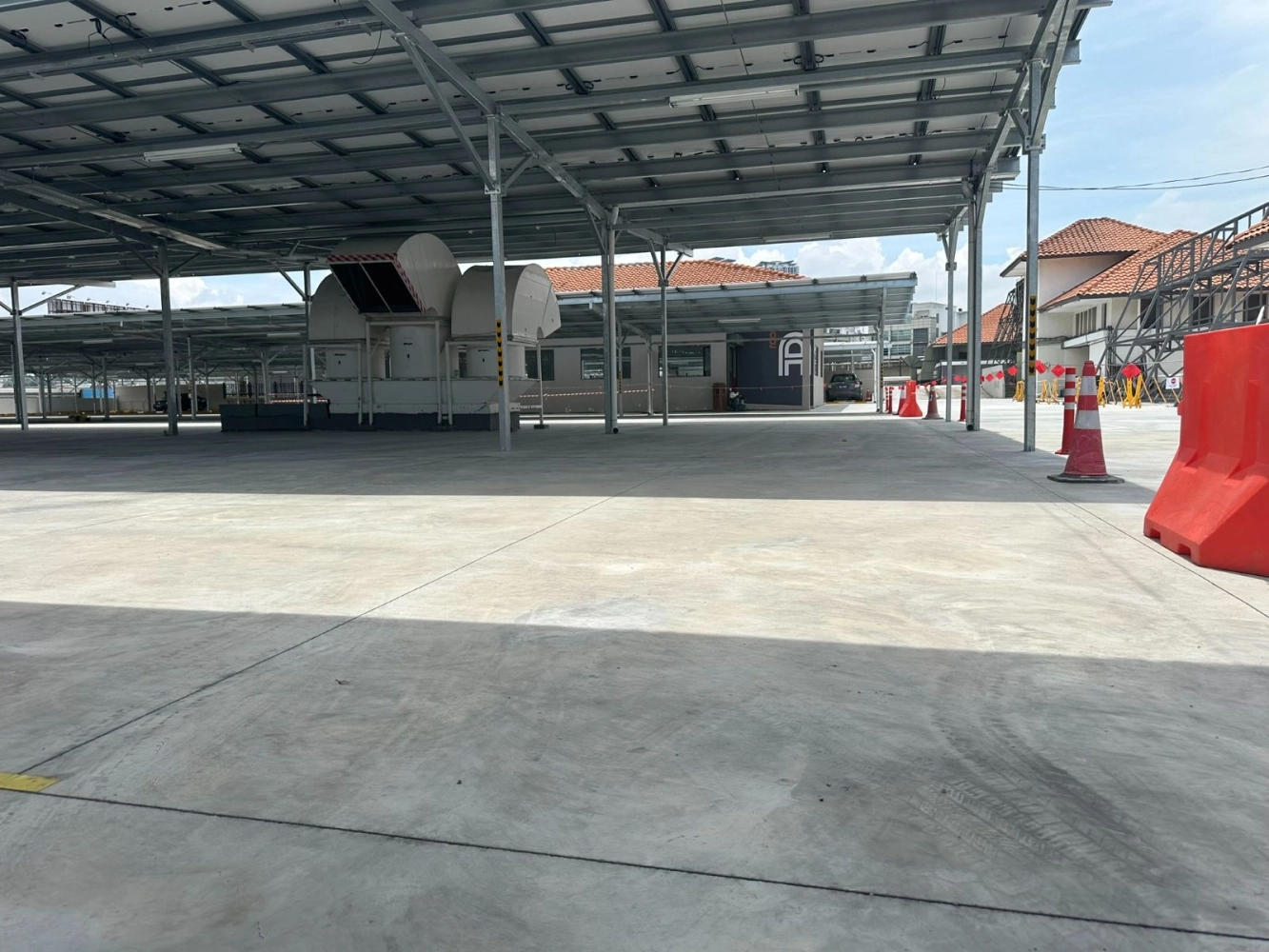 Proyek lantai pabrik elektronik